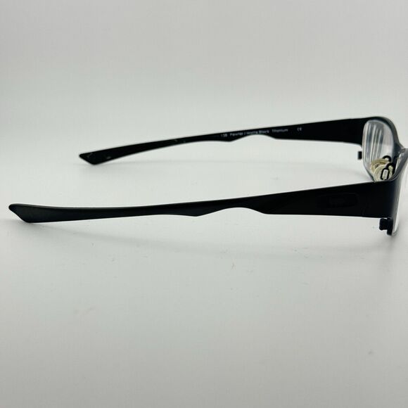 Oakley Socket 4.0 Eyeglasses Spare Parts Pewter Matte Black 53-18-133 H13100 - Picture 4 of 9